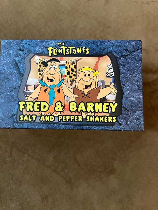 Other - The Flintstones Fred & Barney Salt and Pepper Shakers
